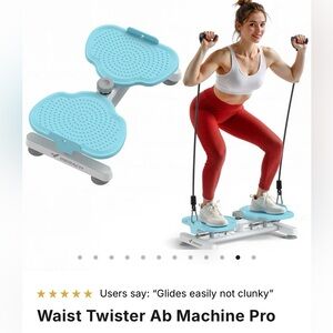 Blue Waist Twister Ab Machine Pro